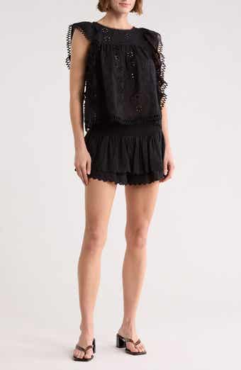 Abound Eyelet Trim Bloomer Shorts