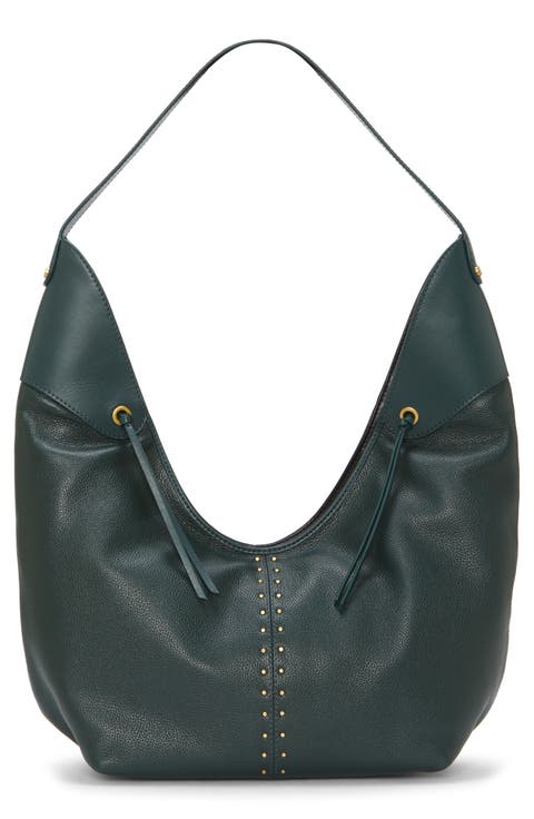 Ganya Leather Hobo Bag