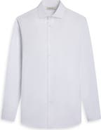 Bugatchi Axel Shaped Fit Stretch Cotton Button-Up Shirt