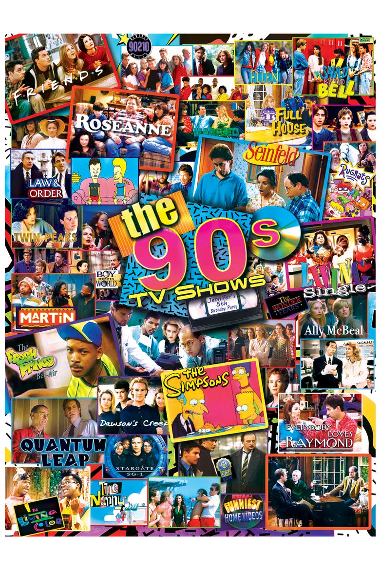 The 90's 500 Piece Puzzles 3-Pack, Alternate, color, Multicolor
