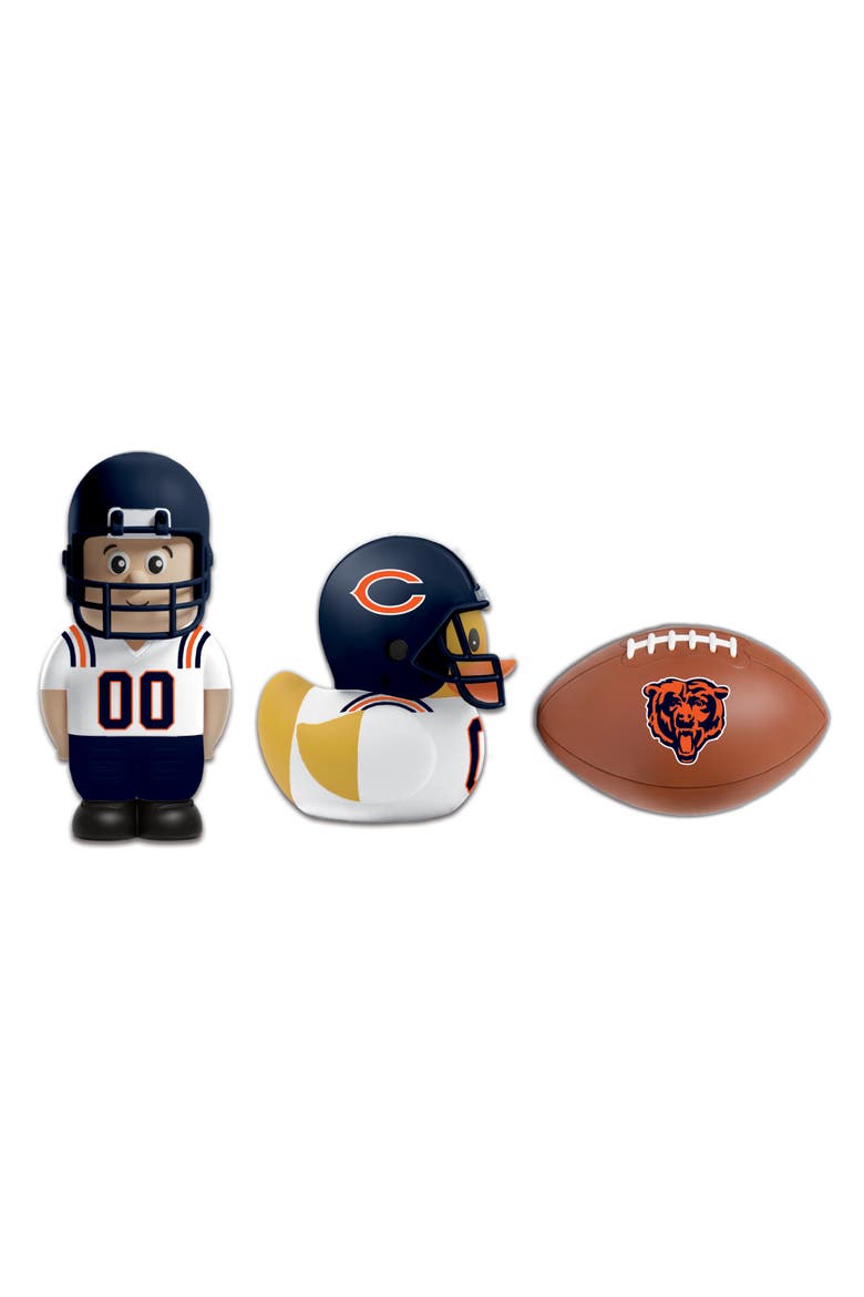 Chicago Bears NFL Bath Toys, Alternate, color, Multicolor