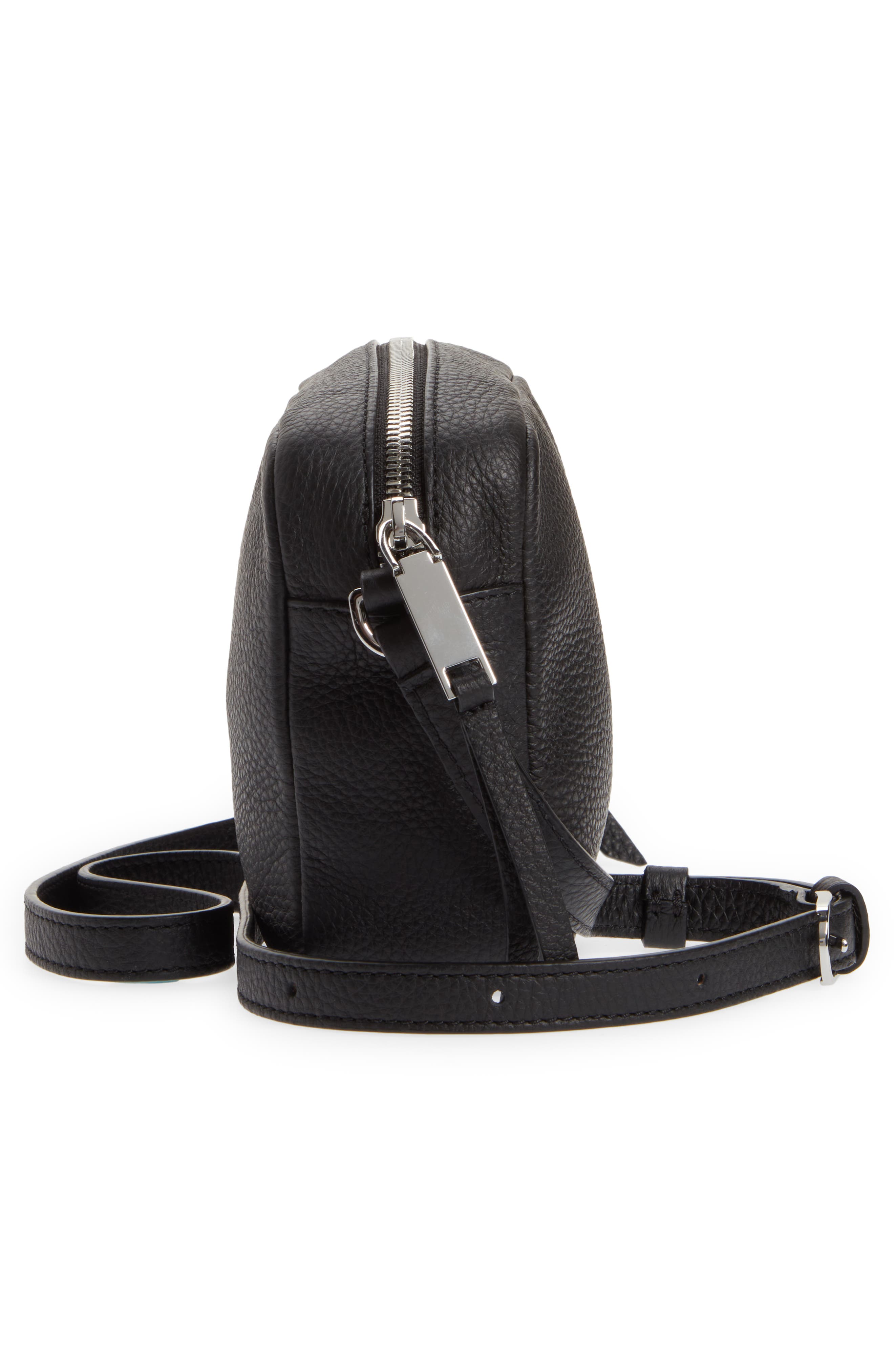 BOSS Scarlet Leather Crossbody Bag, Alternate, color, 