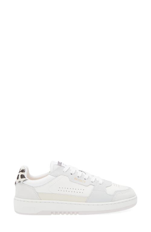 Axel Arigato Dice Lo Sneaker In White/lilac