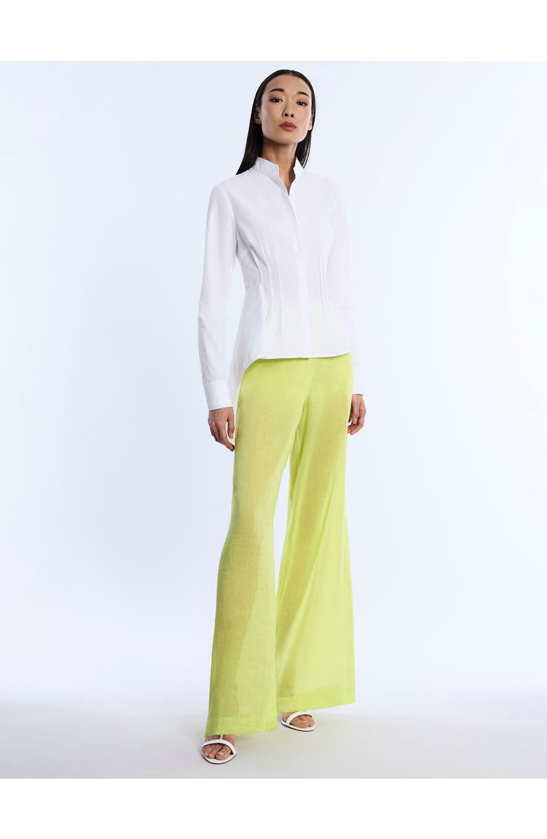 BCBGMAXAZRIA Asymmetrical Hem Shirt, Alternate, color,