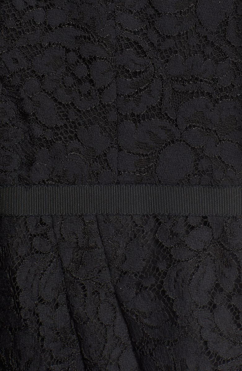 Carolina Herrera Lace A-Line Cocktail Dress, Alternate, color,