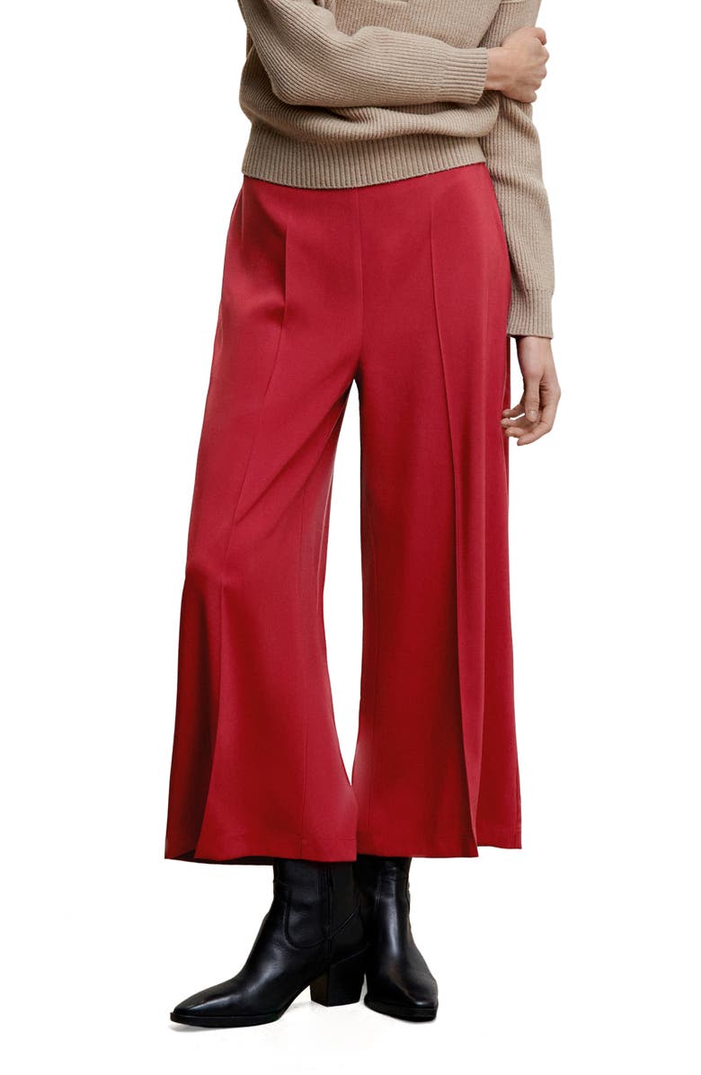 MANGO High Waist Palazzo Pants, Main, color, 