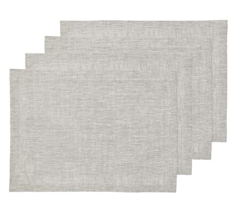 Linen Placemats - Athena, 14" x 19" Inch
