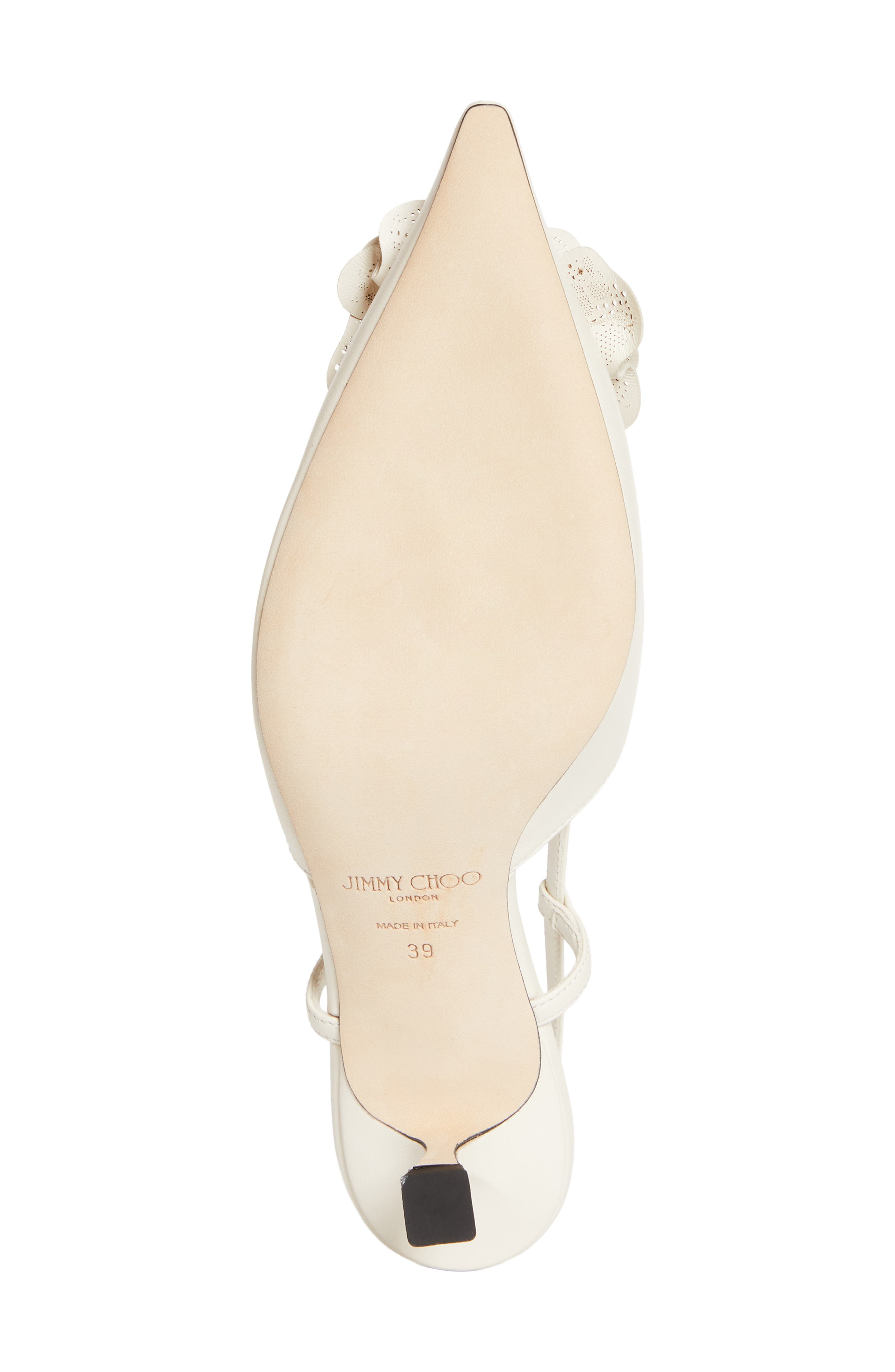 Jimmy Choo Mimmi Pointed Toe Slingback Pump, Alternate, color, Latte/ Latte
