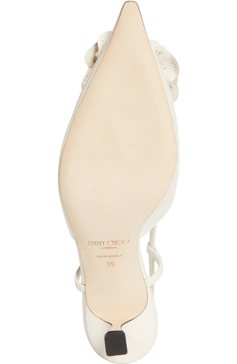 Jimmy Choo Mimmi Pointed Toe Slingback Pump, Alternate, color, Latte/ Latte