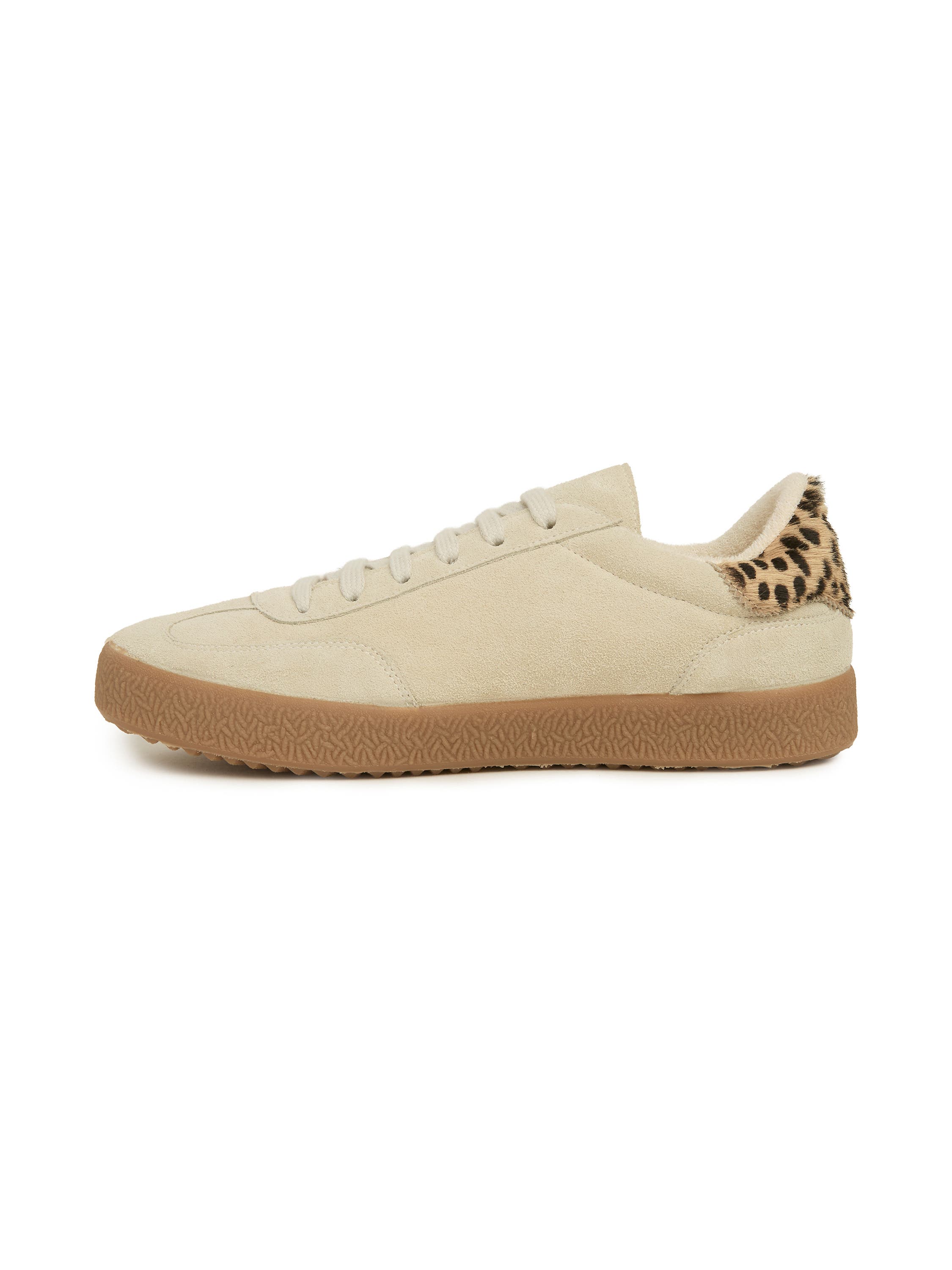 Celtic & Co. Crepe Sole Trainer, Alternate, color, White