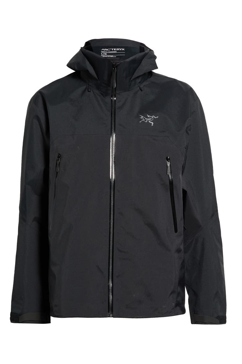 Beta AR Waterproof Gore-Tex® Pro Hooded Jacket, Alternate, color, BLACK