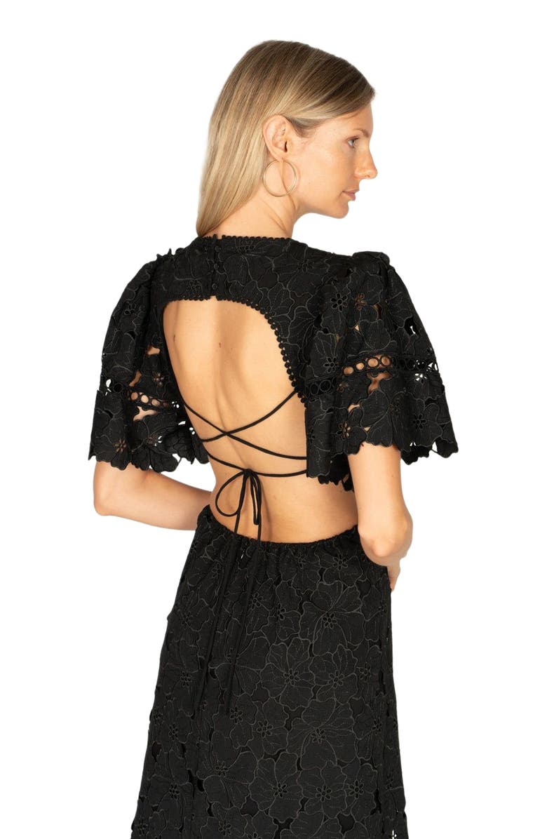SECRET MISSION Jaylen Dress, Alternate, color, Black