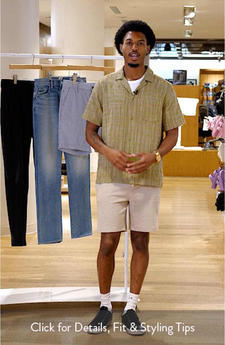 Lesley Slub Cotton Camp Shirt, sales video thumbnail