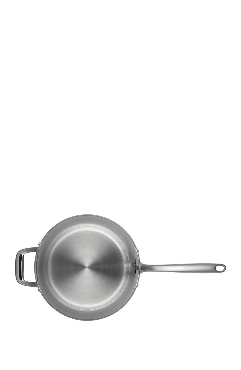 BREVILLE Clad 4 Quart Covered Cookware Saucier, Alternate, color, 