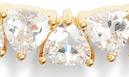 Nordstrom Nested Cubic Zirconia Bar Necklace In Gold