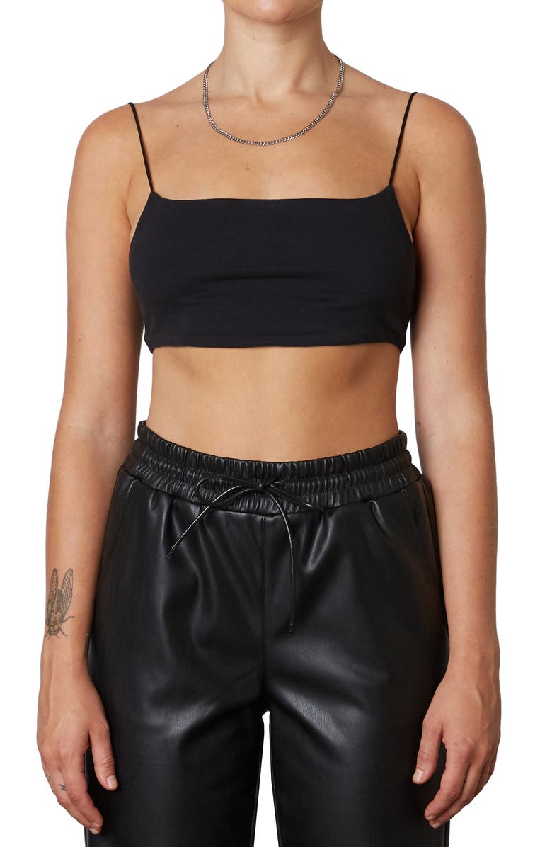 Nia Barely There Jersey Bralette, Main, color, 