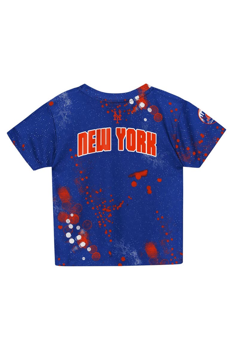 Toddler Outerstuff  Royal New York Mets Pinch Hitter T-Shirt & Shorts Set, Alternate, color, Royal