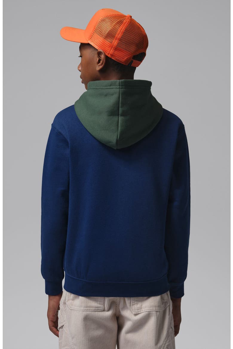 Kids' Brooklyn Fleece Zip-Up Hoodie, Alternate, color, BLUE VOID