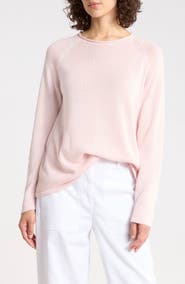 Eileen Fisher Raglan Sleeve Pullover Sweater