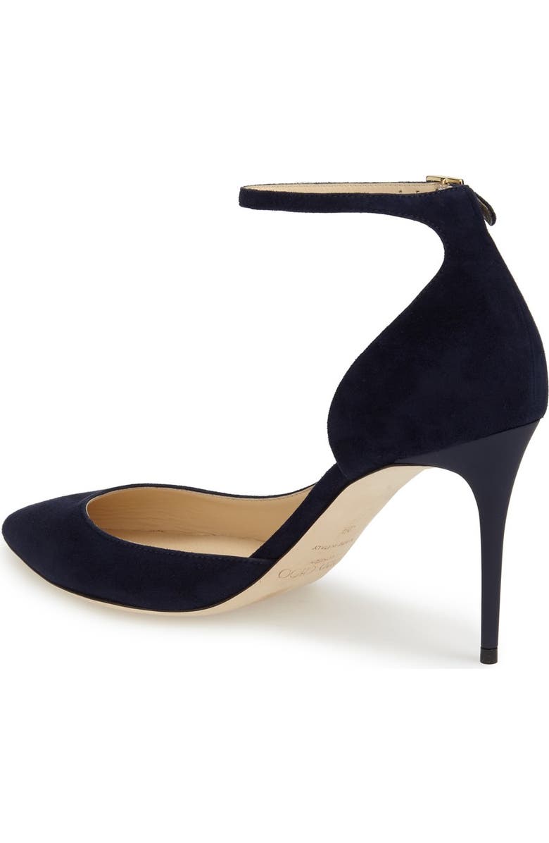 Jimmy Choo 'Lucy' Half d'Orsay Pointy Toe Pump, Alternate, color,