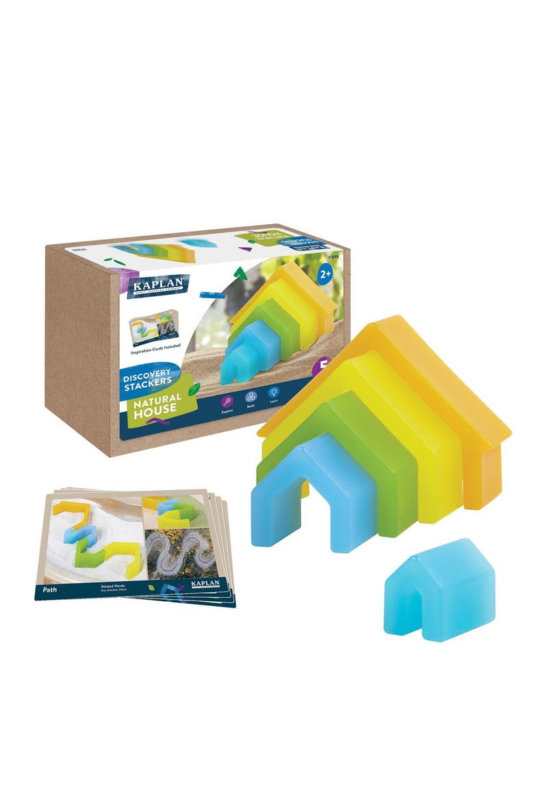 Discovery Stackers - Natural House - 5 Pieces, Main, color, multicolor