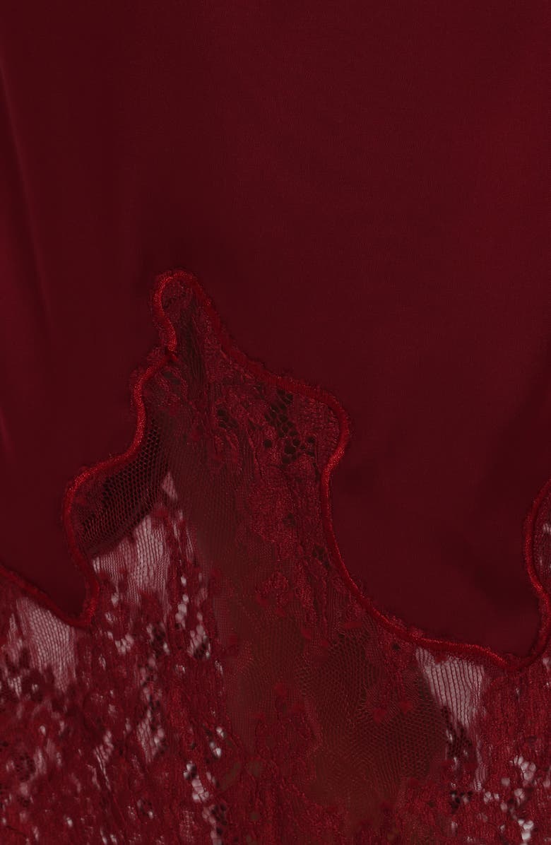 Petal & Pup Viola Drawstring Waist Wide Leg Pants, Alternate, color, Wine