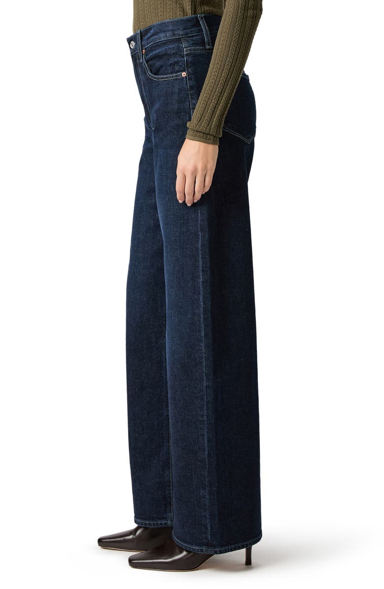 PAIGE Arellia High Waist Barrel Leg Jeans, Alternate, color, Dwell