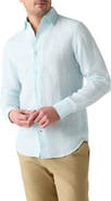 Robert Talbott Morgan Medium Stripe Linen Shirt