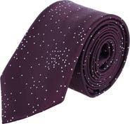 Trafalgar Dot Pattern Silk Blend Tie