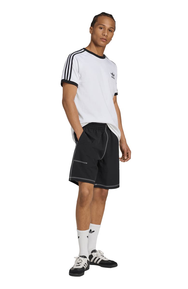 adidas Trefoil Essentials Shorts, Alternate, color, Black
