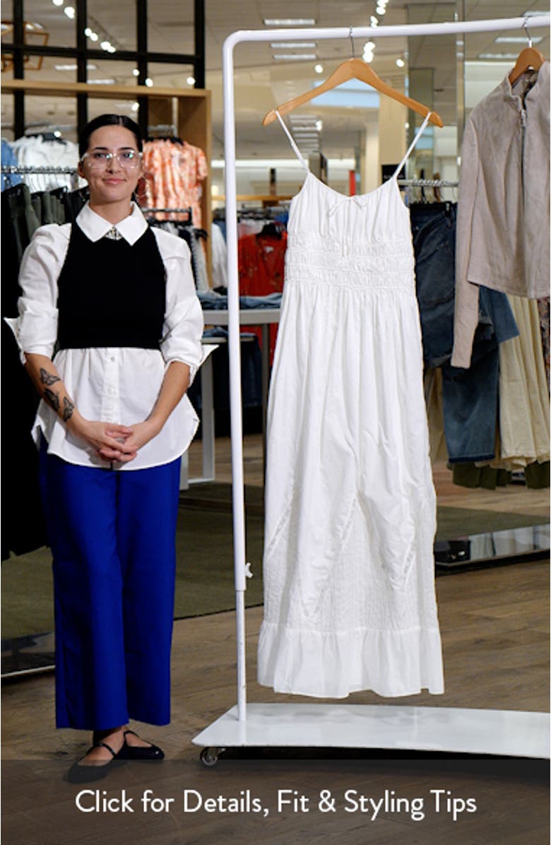 Melina Cotton Voile Maxi Dress, sales video thumbnail