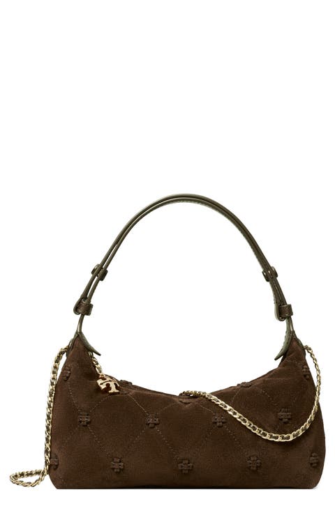Bunny Knot Suede Pochette