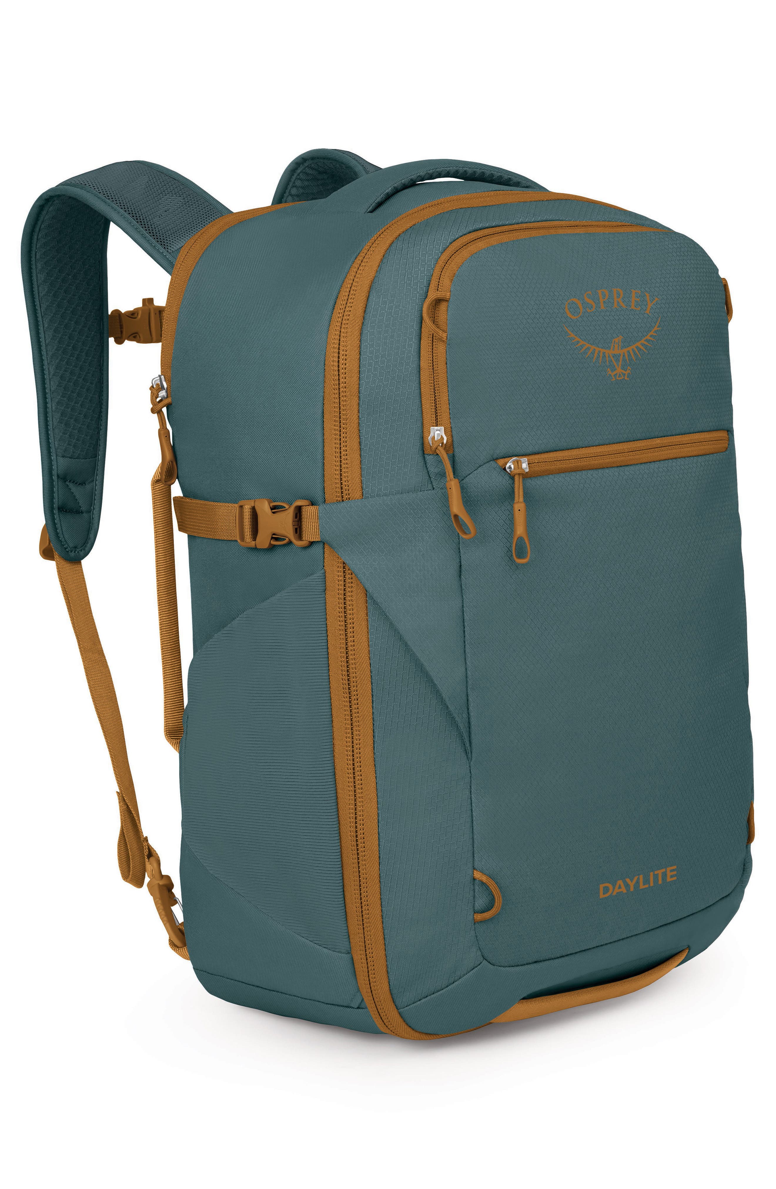 Daylite 35-Liter Travel Carry-On Backpack, Alternate, color, TORRENT BLUE-BARLEY BROWN
