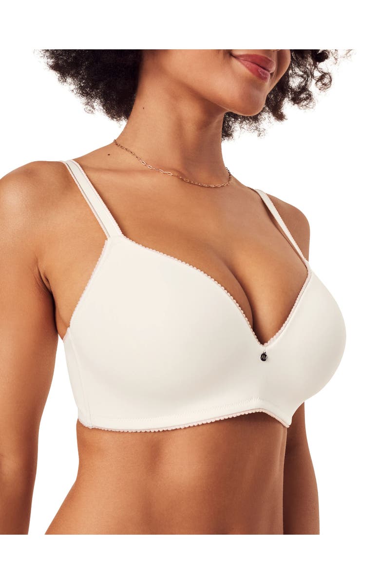 Adore Me Jeannette Push Up Demi Bra, Alternate, color, White