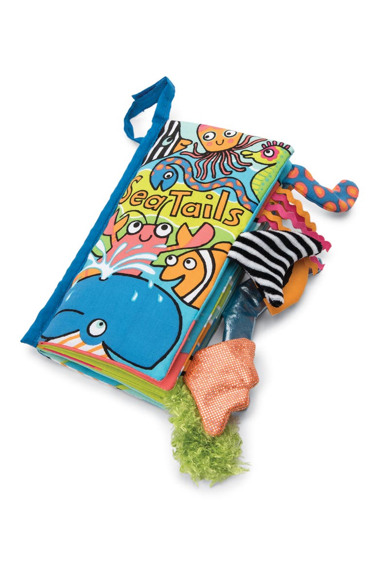 'Sea Tails' Soft Book, Main, color, MULTI