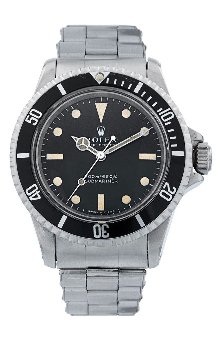 Watchfinder & Co. Rolex Preowned 1968 Submariner 5513 Bracelet Watch, 40mm, Main, color,