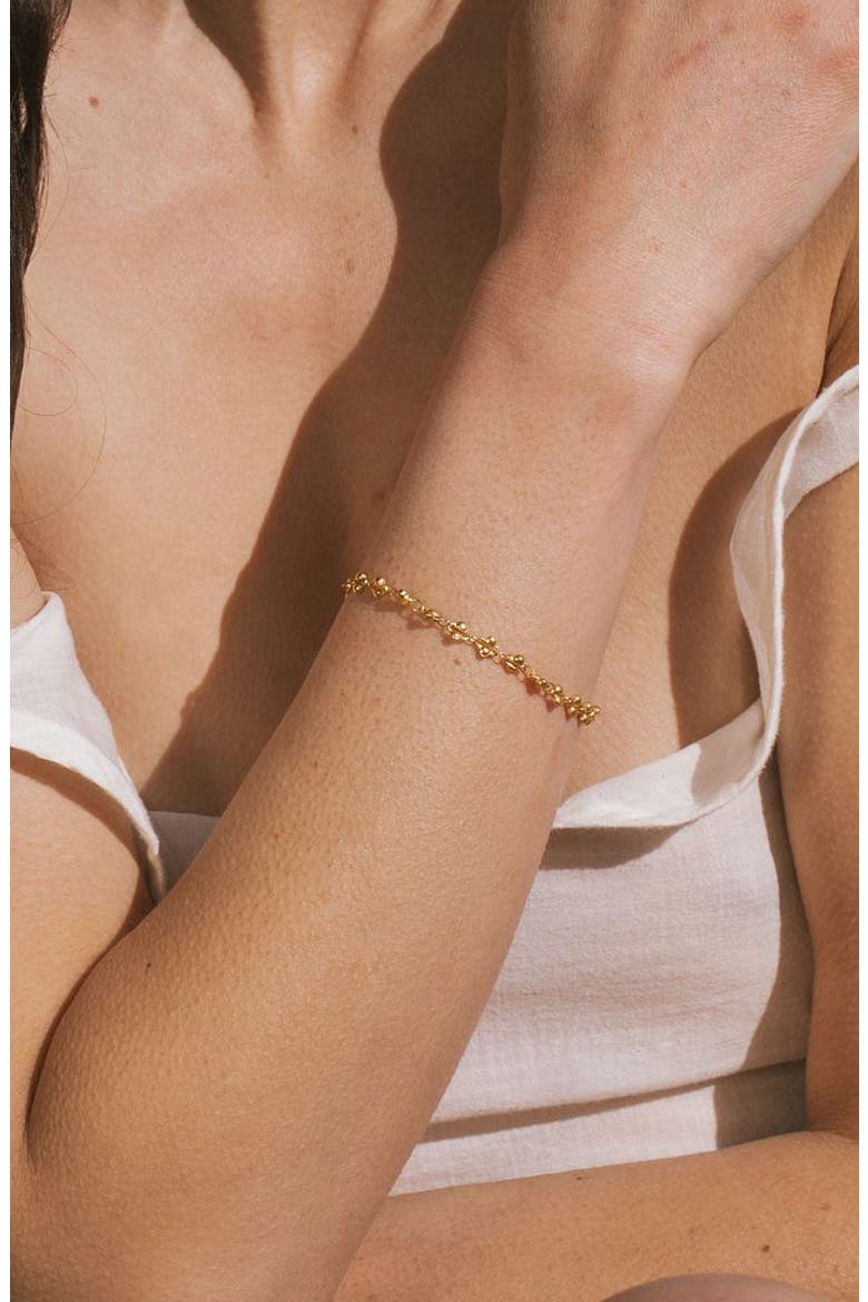 Warming Energy Chain Bracelet, Alternate, color, Gold