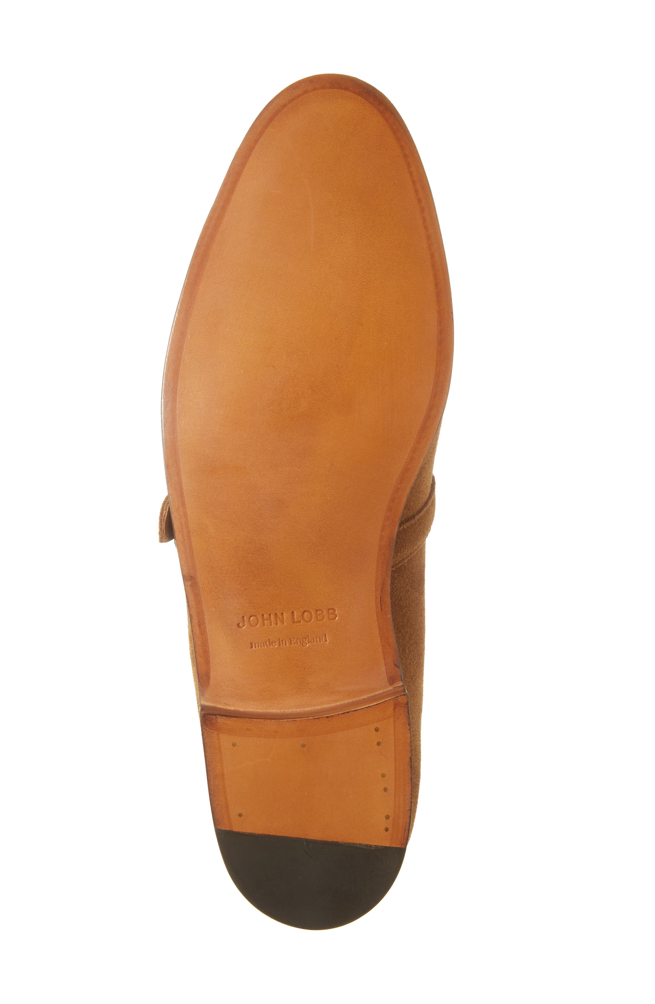 John Lobb Delano II Buckle Loafer, Alternate, color, Tobacco