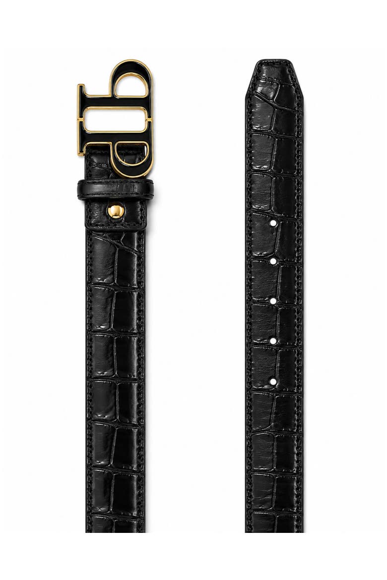 Leather Belt Pp Cocco Men, Alternate, color, black/lightgold