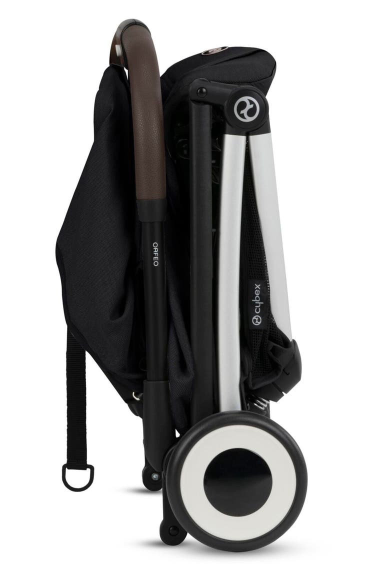ORFEO Compact Lightweight Travel Stroller, Alternate, color, MOON BLACK