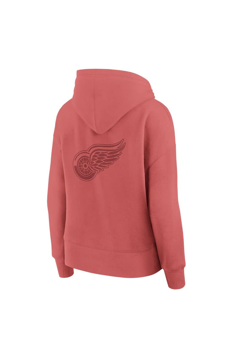 FANATICS Women
s Fanatics Red Detroit Red Wings Elements Future Ground Subtle Tonal Pullover Hoodie, Alternate, color, Red