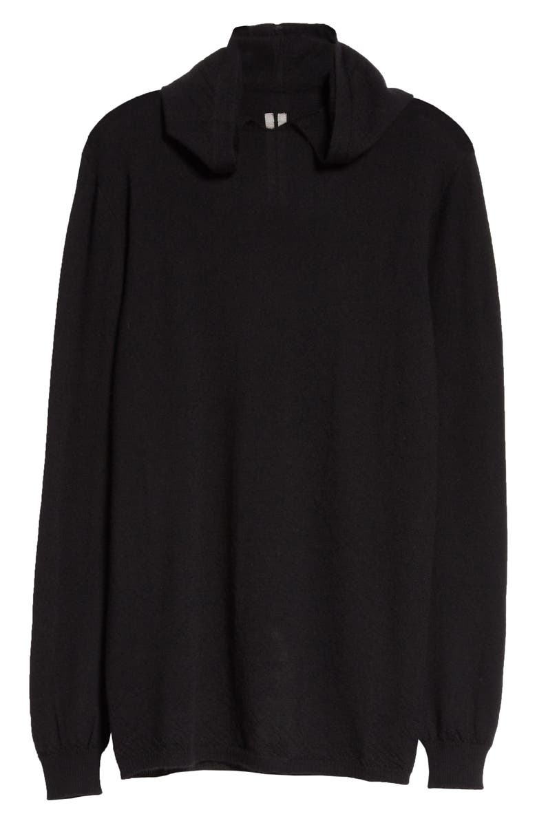 Rick Owens Cashmere Hoodie, Alternate, color, 