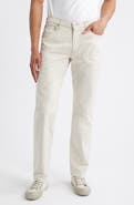 Citizens of Humanity Elijah Relaxed Straight Stretch Linen & Cotton Pants