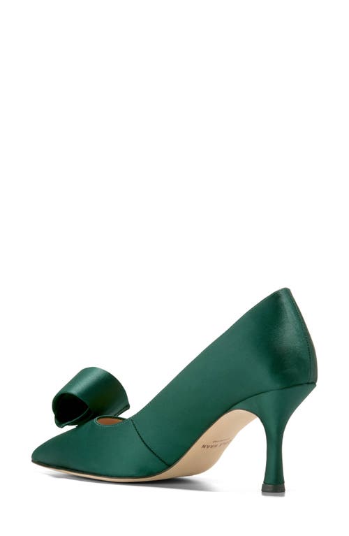 Cole Haan Florette Pointed Toe Pump In Green