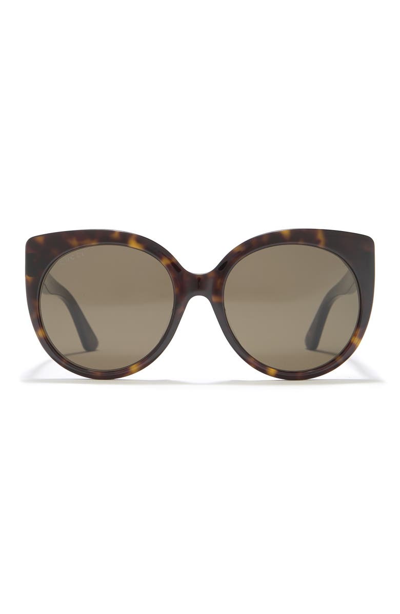 Gucci 57mm Cat Eye Sunglasses, Alternate, color, 