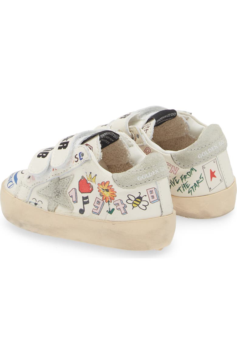 Golden Goose Kids' Old School Graffiti Low Top Sneaker, Alternate, color,