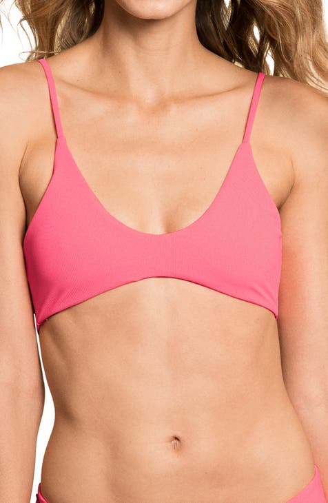 Coral Lava Liberty Bikini Top