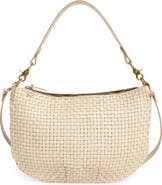 Clare V. Moyen Woven Leather Convertible Messenger Bag