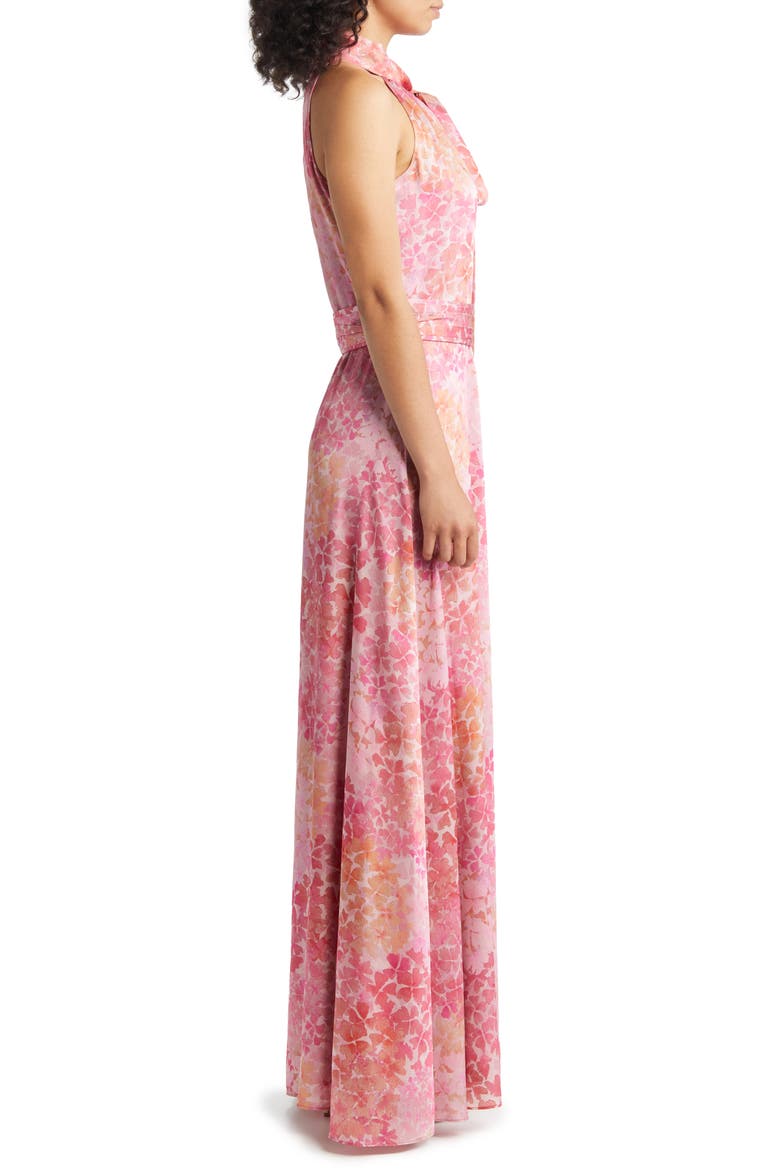 Kayla Halter Gown, Alternate, color, PASTEL HYDRANGEA