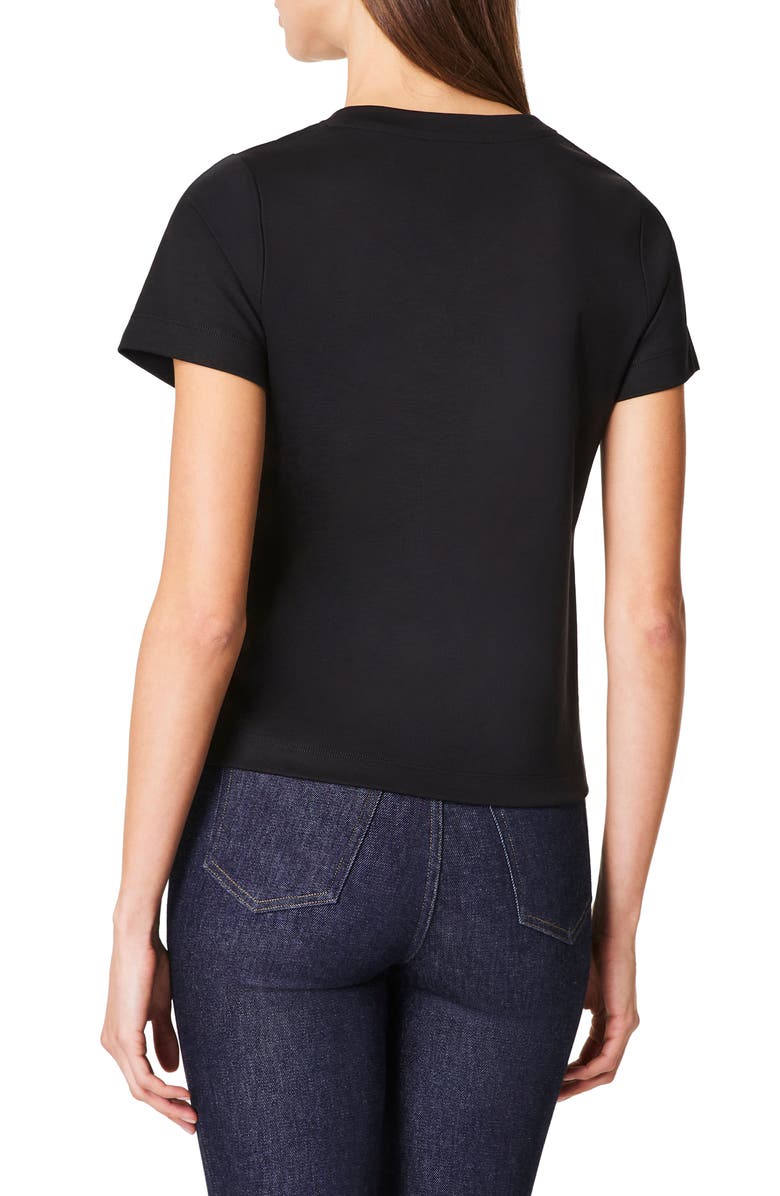 SPANX<sup>®</sup> Cool Cotton V-Neck T-Shirt, Alternate, color, 